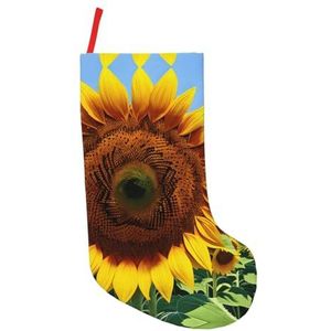 stujvc Zonnebloem Patroon Extra Grote 18 inch Kerst Kousen, Perfecte Kous Stuffers Voor Volwassenen Kerstboom Opknoping