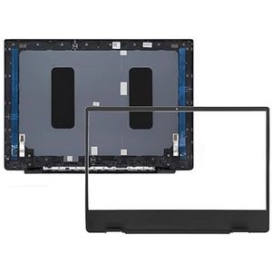 WANGHUIH Blauw bovendeksel LCD-achterklep 0RJYDW + voorrand cover compatibel met Dell Vostro 5490 V5490 laptop (A2+B)