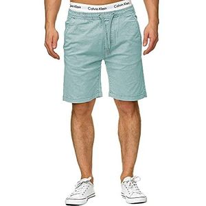 INDICODE Heren Kelowna Chino Shorts | Chino korte broek met 4 zakken Blue Surf XL