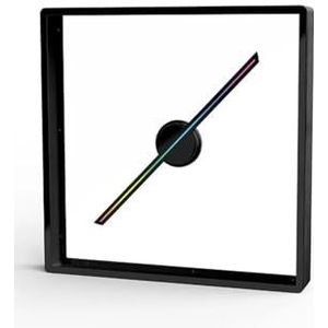 3D Hologram Fan 45cm 17.7in /50cm 19.68in 3D Fan Hologram Projector Geïntegreerde Machine Wifi Led Sign Holografische Lamp Speler Met Deksel Reclame Display Licht voor zakelijke winkelborden, bars, Ha