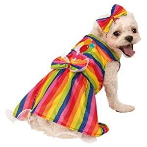 Rubie's Regenboog-feestjurk voor huisdieren, maat L