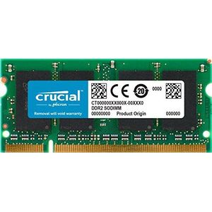 Crucial opslag 800 MHz. 2GB groen