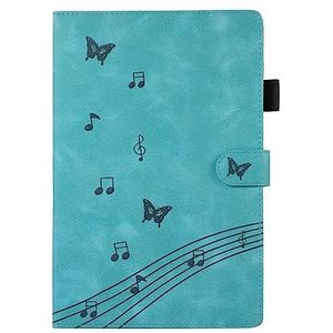 Telefoon Flip Case Cover, Compatibel met iPad Mini1/2/3/4/5 Premium PU-lederen Folio Smart-beschermhoes, meerdere kijkhoeken en Auto Wake & Sleep (Color : Blu)