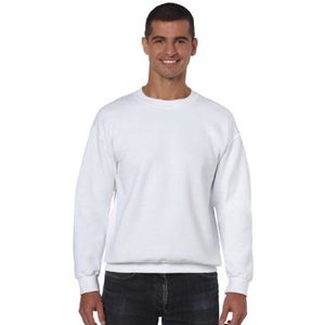 GILDAN DryBlend Sweatshirt met ronde hals voor volwassenen, Wit, M