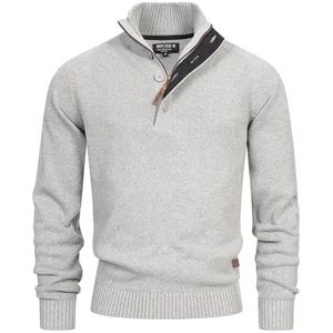 INDICODE JEANS Trui ' INIsalu '  grijs