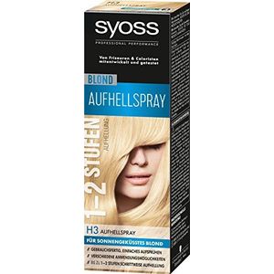 Syoss H3 Blond Whitening Spray Stand 3, 3-pack (3 x 125 ml)