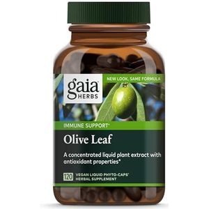 GAIA HERBS Single Herbs - Olive Leaf 120 vcaps