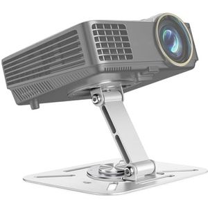 BNGXR Projectorhouder, mini-beamerstandaard, 360° draaibare beamer muurbeugel