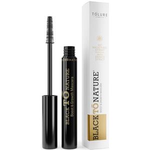 BlackToNature Boost & Growth Mascara zwart