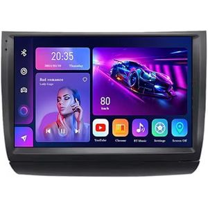 9"" 2 DIN Android 14 Autoradio Stereo voor Toyota Prius 20 2003-2009 met draadloze CarPlay Backup Camera Stuurwielbediening GPS Navigatie Bluetooth(L100(2+32G))