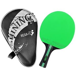 HUIOP Ping Pong Paddle Tafeltennis Racket met Draagtas voor Beginners Jongens Meisjes,tafeltennis peddel