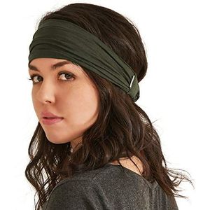 Haarband / Hoofdband in Afrikaanse print - Volwassenen - Bruin / goud