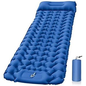 Opvouwbare Picknickdeken Opblaasbare matras single camping mat lucht matras ultralight wandelen slaapkussen vouwen bed reizen slapende mat Zelfopblaasbare Luchtmatras (Size : GERMANY)