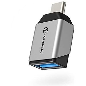 ALOGIC USB C naar USB A adapter, USB 3.1 (5 Gbps), compatibel met MacBook Pro/Air 2020, Dell XPS, iPad Air 2020, iPad Pro, USB-C smartphones en meer - Spacegrijs.