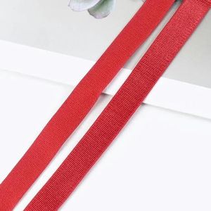 20 meter 6 mm-25 mm nylon elastische banden zacht ondergoed riem beha badpak riem rubberen band DIY naaien lente tape accessoire-rood-6mm-20meter