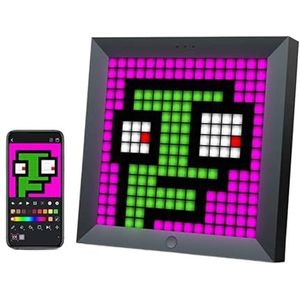 Digitale Fotolijstwekker Met Pixel Art Programmeerbare LED-display Neon Light Sign Decor Gift Eenvoudig Delen Momenten