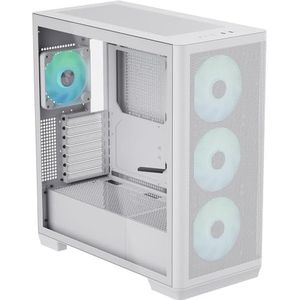 APNX C1 Midi-Tower ATX-Gehäuse, Tempered Glass - weiß