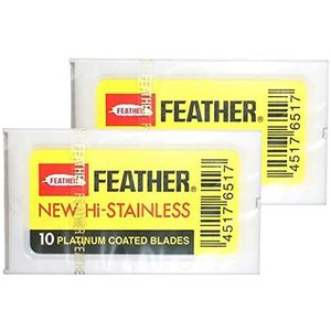 Feather HI-Stainless FH-10-2X in verpakking van 10 stuks