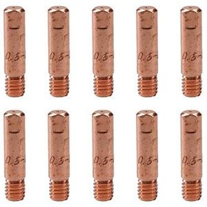 0.6mm Mig Lasser Ronde Contact Tips voor MB15 Euro Fakkels 10pk