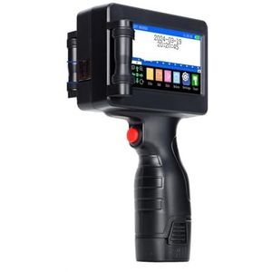 12,7 mm draagbare printers Handheld inkjetprinter Tekst QR Bde Batchnummer Logo Afbeelding Datum Drukmachine voor Tekst Barcode Datum Tijd, etc(Without ink)