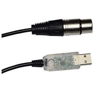 FTDI FT232RL USB NAAR RS485 3PIN 3P DMX512 DMX 512 XLR FEMALE CONVERTER KABEL FIT Compatibel Met FR/EEST/YLER STAGE CONTROLLER KABLE (Size : 1.8M, Color : Color G)