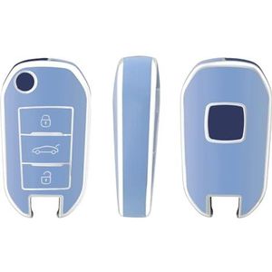 Autosleutel beschermhoes TPU Autosleutel Case Fob Voor C4 Voor Cactus C5 Voor Aircross Voor Berlingo Cap Sleutel Shell(3)