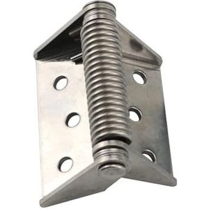 Deurveerscharnier, Veerbelaste scharnieren roestvrij staal 70 mm en 83 mm(83mm StainlessSteel)