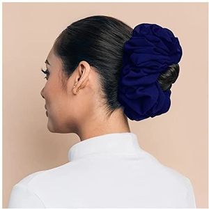 Hoofdbanden ​Voor Dames Maleisische bos haar stropdas for moslim vrouwen chiffon rubberen band prachtige hijab volumizing scrunchie hoofddoek accessoires Haarband (Size : Blue)