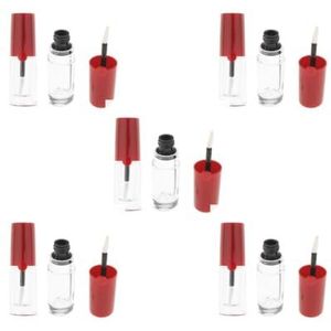 5X Lege Lipgloss Buizen Lip Tint Wimper Olie Diy Container Flesje Flessen 2 Ml Clear Black Type 7, 5 Set (zoals beschreven type 3), Type 3, als beschrijving