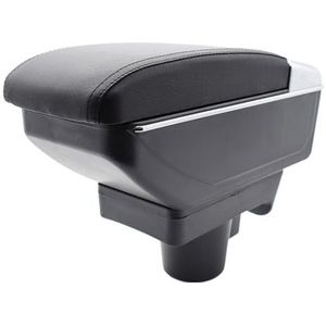 Auto Middenconsole Dubbellaags Armsteun Opbergdoos Voor Opel Voor Astra H 2004 2005 2006 2007 2008 (Color : A)