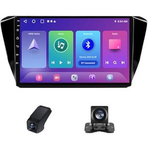 Android 13 Autoradio geldt voor Skoda Superb 3 2015-2019 9 inch Touchscreen Autoradio met Wireless Carplay Android Auto Navi GPS Bluetooth FM/RDS Radio+Telecamera Achterkant(NF-2)