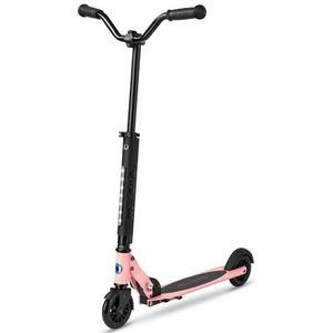 Micro Scooters | Micro Sprite Deluxe kinderstep, verstelbaar stuur, opvouwbaar, jongens en meisjes, 5-12 jaar, roze