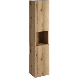 COMAD Badkamerzuil - H 140 x B 30 x D 25 cm - Astral Oak