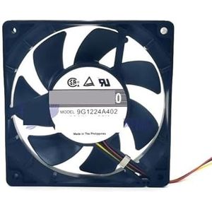 Voor Sanyo voor Denki 9G1224A402 DC 24V 0.21A 120x120x38mm 3-draads serverkoelventilator
