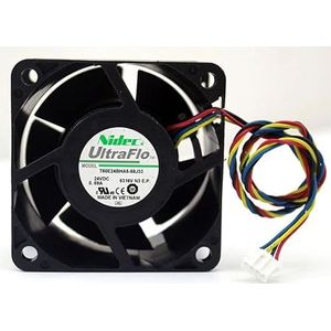 6CM fan T60E24BHA5-58J33 DC24V 0.69A 6038 4-wire chassis CPU cooling fan