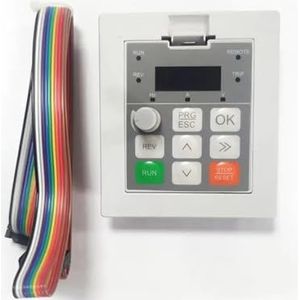 PQAGOJSTL A10 220 V 380 V Mini of G Type Frequentie Converter 220V naar 380V VFD Toetsenbord Operator Panel (G Vfd Gebruikt)