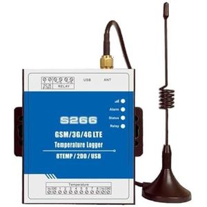 8 temperatuuringangen GSM 2G 3G 4G datalogger afstandsbediening met sensor optioneel(Kit2 2G)
