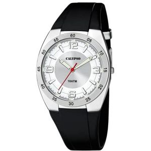 Calypso Watches K5753/1 analoog kwartshorloge voor volwassenen, met plastic armband