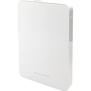 Avolusion Z1-S USB 3.0 draagbare externe gaming harde schijf - wit (voor PS5, vooraf geformatteerd) - 2 jaar garantie (1 TB)