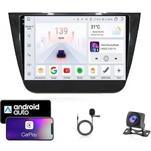 Android 13 Dubbel Din Auto Stereo Touchscreen Auto Stereo Voor MG ZS 2014-2022 Met Bluetooth GPS Navigatie WiFi FM Radio USB/SWC/Plug en Play Ondersteuning Carplay&Android Auto(4 Core Wifi 1G+16G)