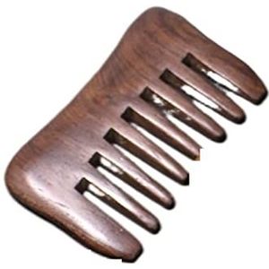 DieffematicSZ kam Wooden Comb Pocket Sandalwood Green Wooden Comb Teeth Super Wide Massage Comb