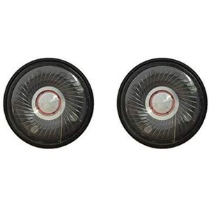 Diarypiece 2 STKS 50mm Hoofdtelefoon Speaker Driver 32Ohm 112db HIFI Reparatie Onderdelen 50mm Hoofdtelefoon Speaker Driver