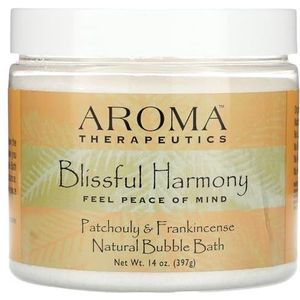 Abra Therapeutics, Natural Bubble Bath, Blissful Harmony, Patchouli & Wierook 397 g