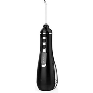 SMSOM Water Mondelinge Flosser Draadloze Water Dental Flossers voor Tanden Braces Dental Mondelinge Irrigator met 3 Modes, IPX7 Waterdicht, Draagbaar en Oplaadbaar voor Thuis & Reizen (Kleur: Zwart)