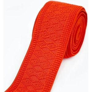 1/2/3/5M 50mm breedte zachte elastische banden kleurrijk patroon rubberen band riem decor DIY naaien tailleband ambachten accessoires-rood-50mm-1meter
