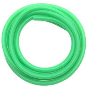 1 meter ID2 3 4 5 6 7 8 9 10 12 mm siliconen buis flexibele rubberen slang food grade frisdrank pijp water connector kleurrijk sanitair voor motorfietsen, auto's (groen, 1 meter OD 10XID 8 mm)