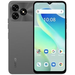 UMIDIGI Mobiele telefoon zonder abonnement, 16 GB + 128 GB/1 TB TF, 50 MP + 8 MP, 6,6 inch HD + display, 5000 mAh mobiele telefoons, Octa Core 4G Dual SIM mobiele telefoon, G5 smartphone zonder