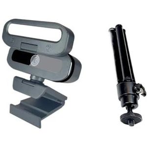 4K USB-webcam met invullicht, Halloween-cadeau, en-afspelen, autofocus streamingcamera