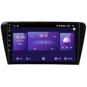 9 inch touch screen multimedia speler bluetooth autoradio voor Skoda Octavia 2013-2018 Android 12.0 Car Stereo gebouwd carautoplay ondersteuning stuurwielbediening wifi 4g gps navigatie (Size : 8+WIF