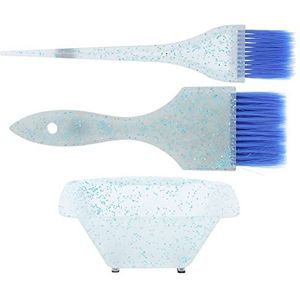 Haarverf Borstel Kom, Haarverf Kit Ergonomisch Stevig Nylon Haar Borstel Stabiel Stevig voor Thuis voor Kapsalon voor Kappers